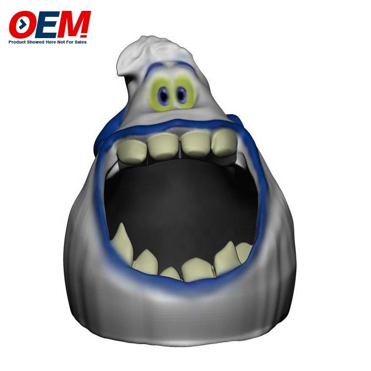 لعبة PVC مخصصة OEM 3D Concept SmallFoot Popcorn Bucket Food Popcorn Bucket