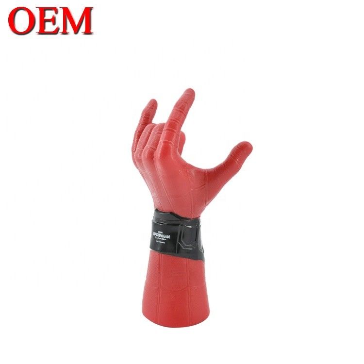 علبة نموذج Spider-Man 3D مخصصة OEM شكل الشخصية كأس قش مصنوع من مصنع كأس ABS 50oz
