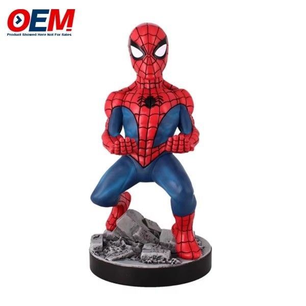 Custom Spiderman Phone Holder Made 18cm High Character Figure Portable Phone Holder Phone Stand