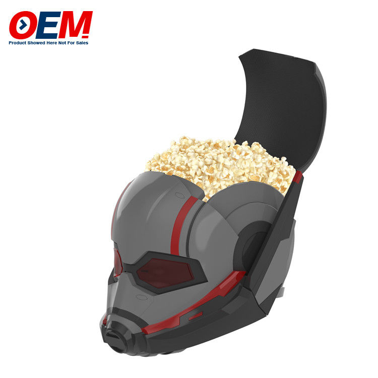 OEM تصميم بلاستيكي 3D كرتون بوبكورن دلو / وحيد القرن كاواي بوبكورن دلو