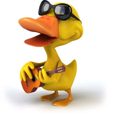 تصميم ثلاثي الأبعاد جديد من البلاستيك الرسوم المتحركة العمل الحيوانات الألعاب مع البط نحلة البطريق