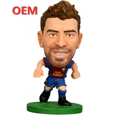 OEM مخصصة كرة القدم نجمة عمل لعبة رياضية كرة القدم لاعب رياضية